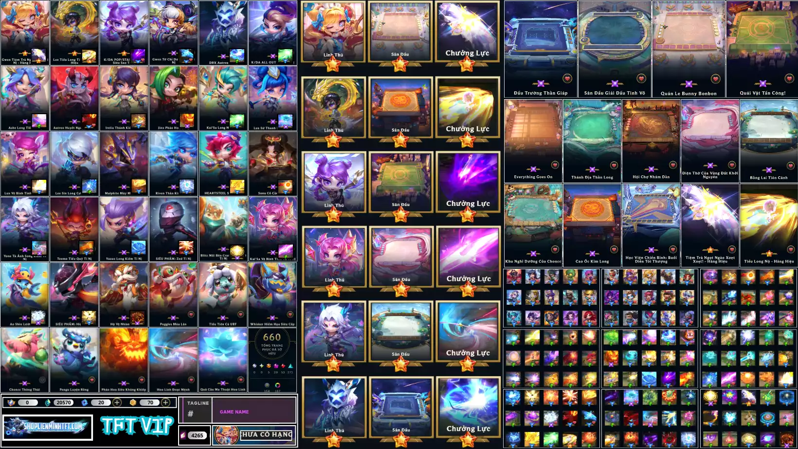 - TFT Siêu Vip Vừa Về Ae Nào Thích Hàng Hiệu Đâu Nào - 3 Tí Nị Hàng Hiệu - Dư 0 Huy Chương - Dư 660 Skin Lol - 5 Vàng - 48 Tím - 12 Sàn Tím - Dư 20750 Pha Lê - 30 Tí Nị Thường  - 40 Sàn Đỏ - Chưởng Lực Như Ảnh - Unlrank All - Còn Đổi Tên - All Ních Bên Shop Hỗ Trợ Bảo Hành Tới Khi Sập Game